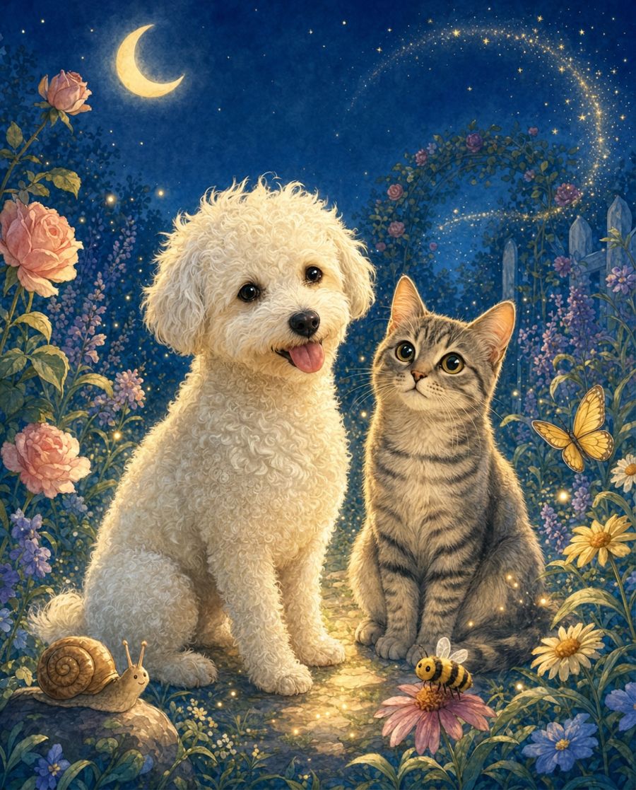 Jax the dog and Cat